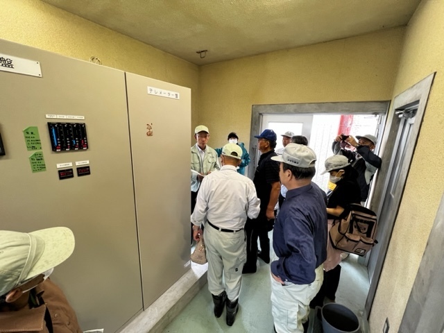 上水道施設視察