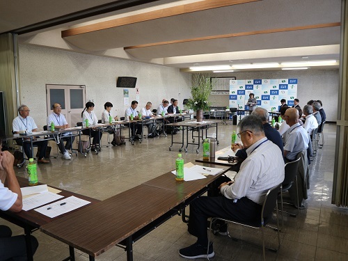池坂やまびこ会総会の様子