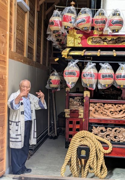 小林三朗さんと1丁目の舞台