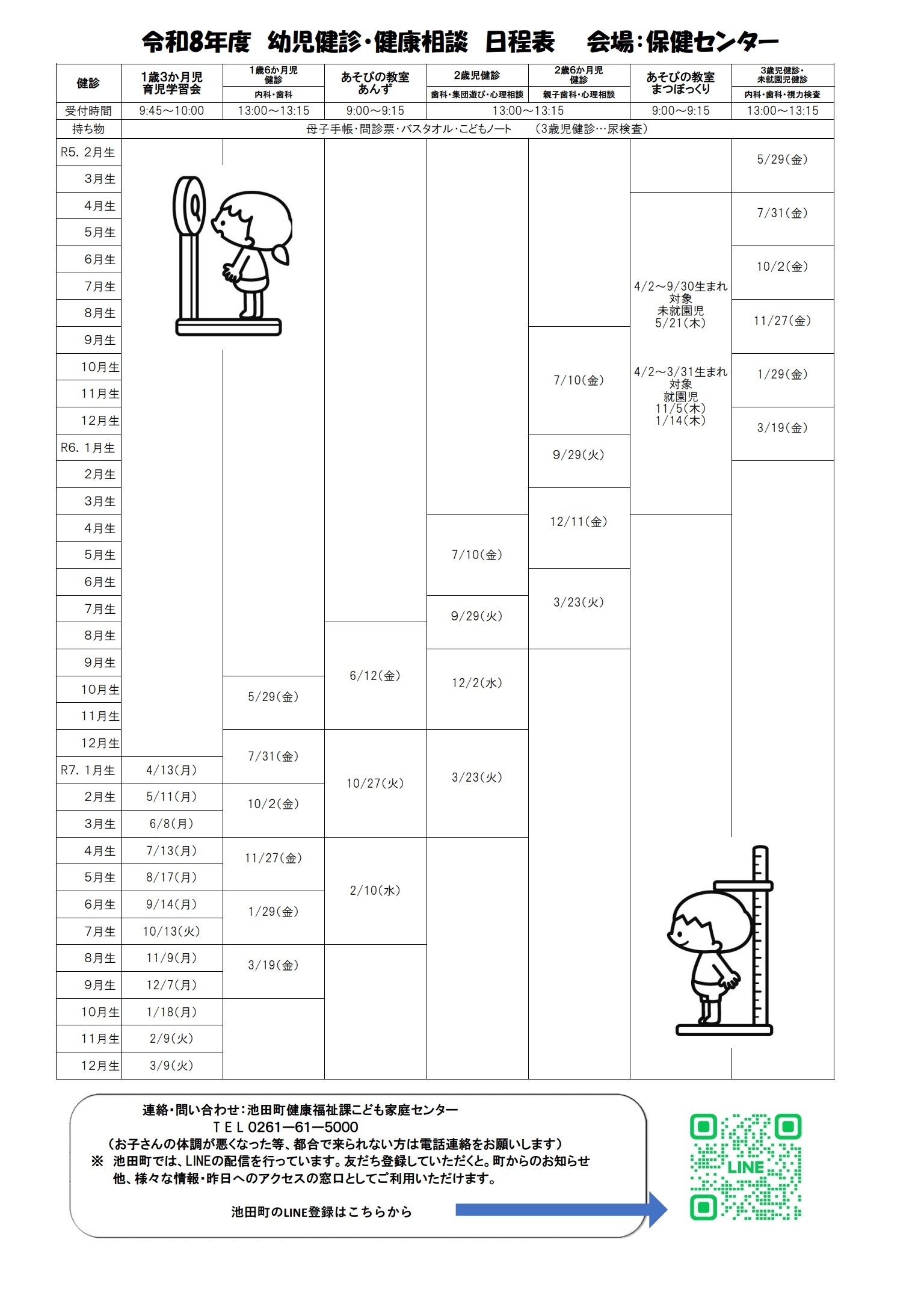 R8年度幼児 クリックして拡大